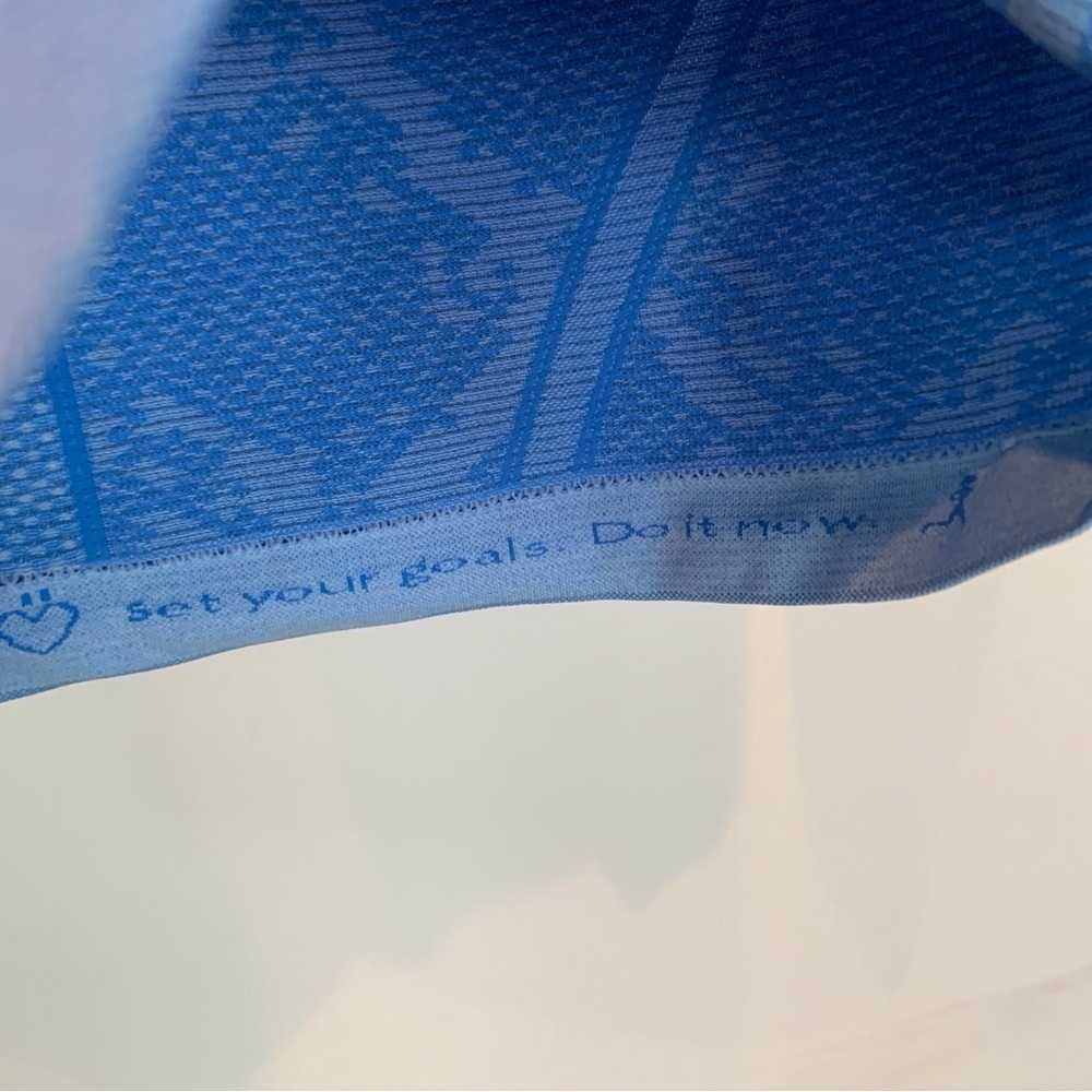 Lululemon Run Swiftly Blue Patterned Long Sleeve … - image 5